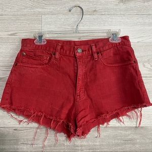 🌸3/$30🌸Denim &Supply Ralph Lauren Red Jean Short